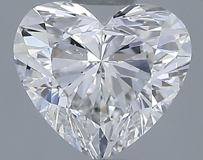 Diamond Natural 0,64Ct F-SI1 Heart - GIA6542636590