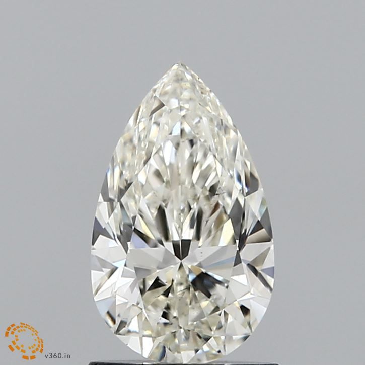 Diamond Natural 1,23Ct J-SI1 Pear - GIA2496984383