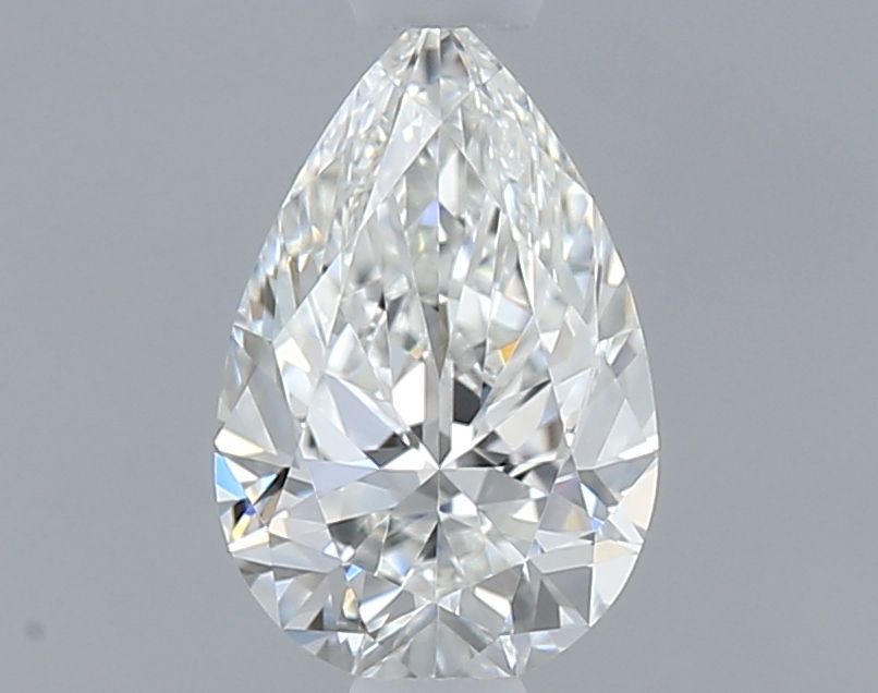 Diamond Natural 0,4Ct F-IF Pear - GIA7546414506