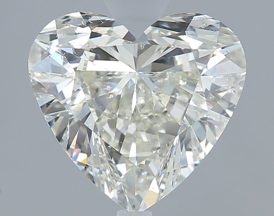 Diamond Natural 1,5Ct K-SI2 Heart - GIA1545407022