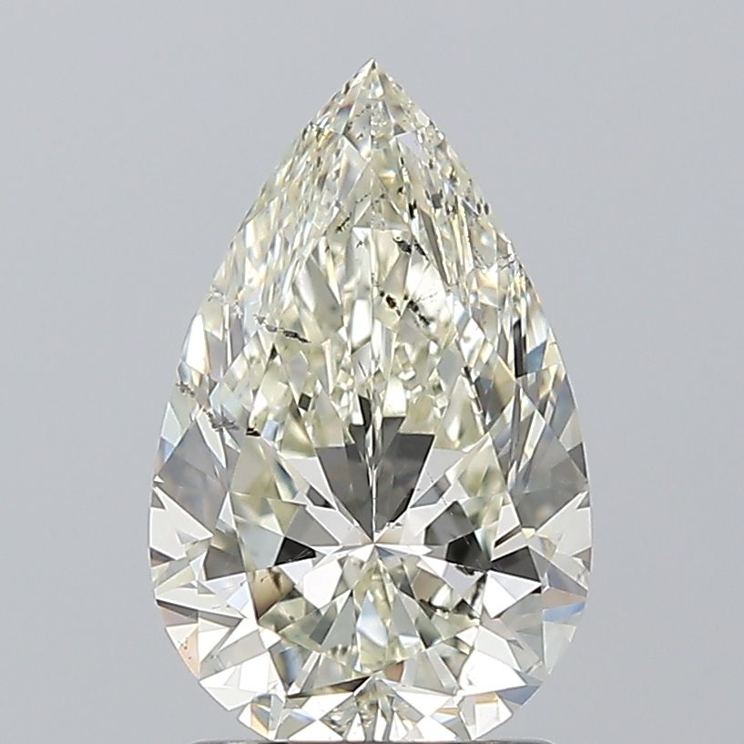 Diamond Natural 1,51Ct L-SI2 Pear - GIA7546577629