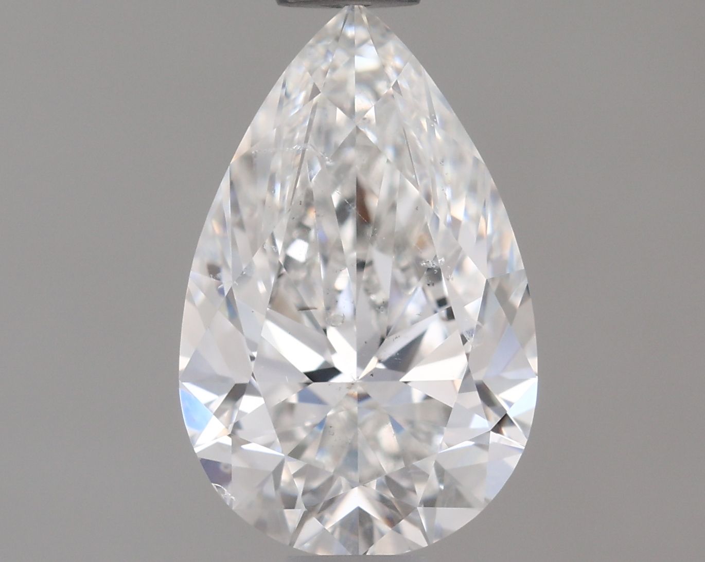 Diamond Natural 0,9Ct F-SI2 Pear - GIA7546800898