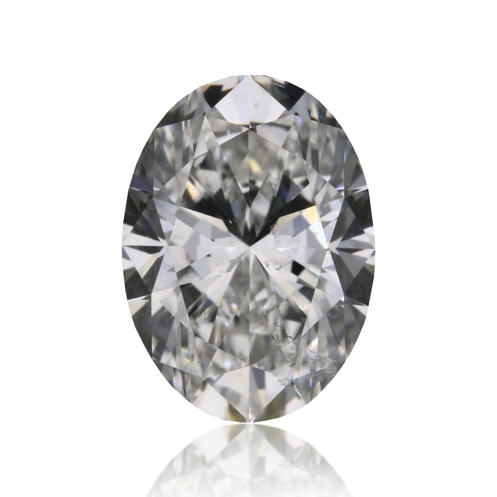 Diamond Natural 0,6Ct F-SI2 Oval - GIA6532801844