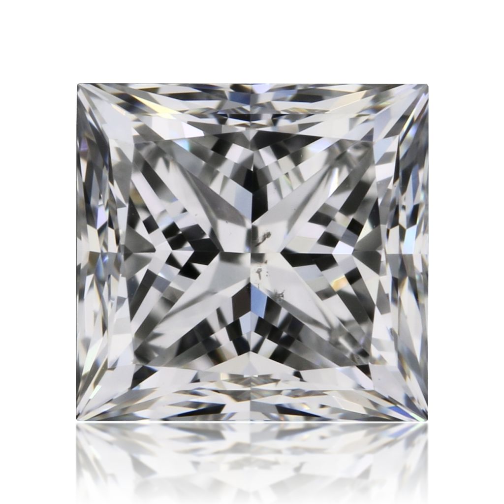 Diamond Natural 0,7Ct D-SI1 Princess - GIA2536570088