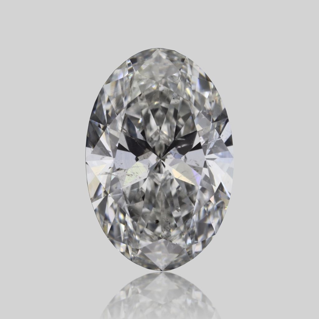 Diamond Natural 0,71Ct F-SI2 Oval - GIA6522719360