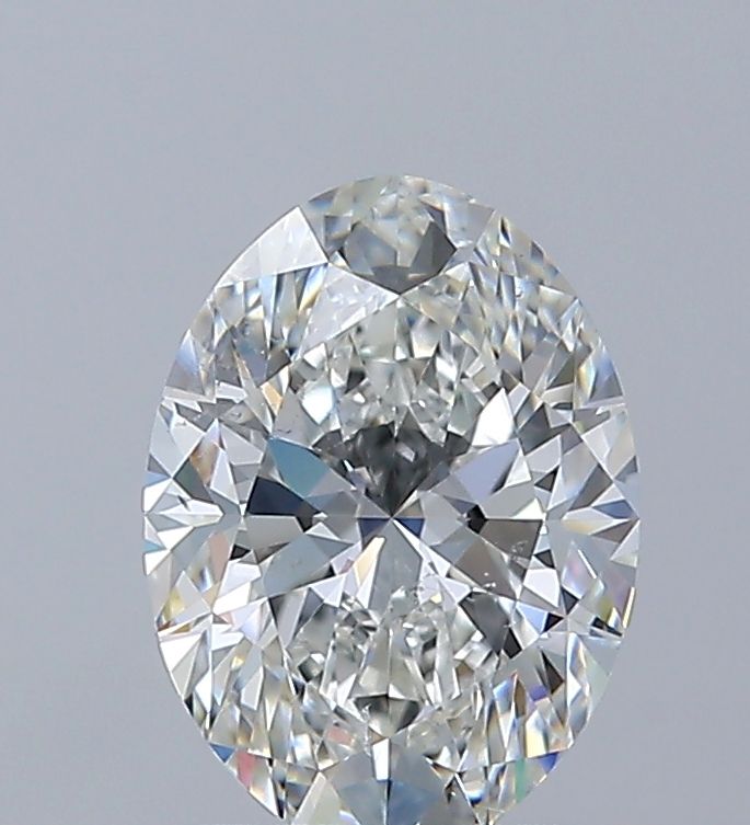 Diamond Natural 1,51Ct G-SI1 Oval - GIA6555022213