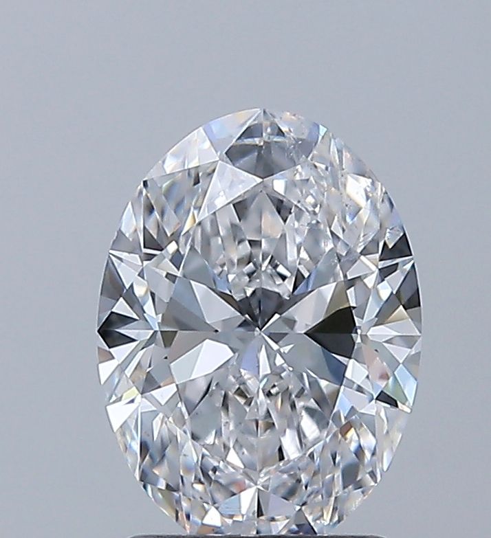 Diamond Natural 1,51Ct D-SI2 Oval - GIA3555098150