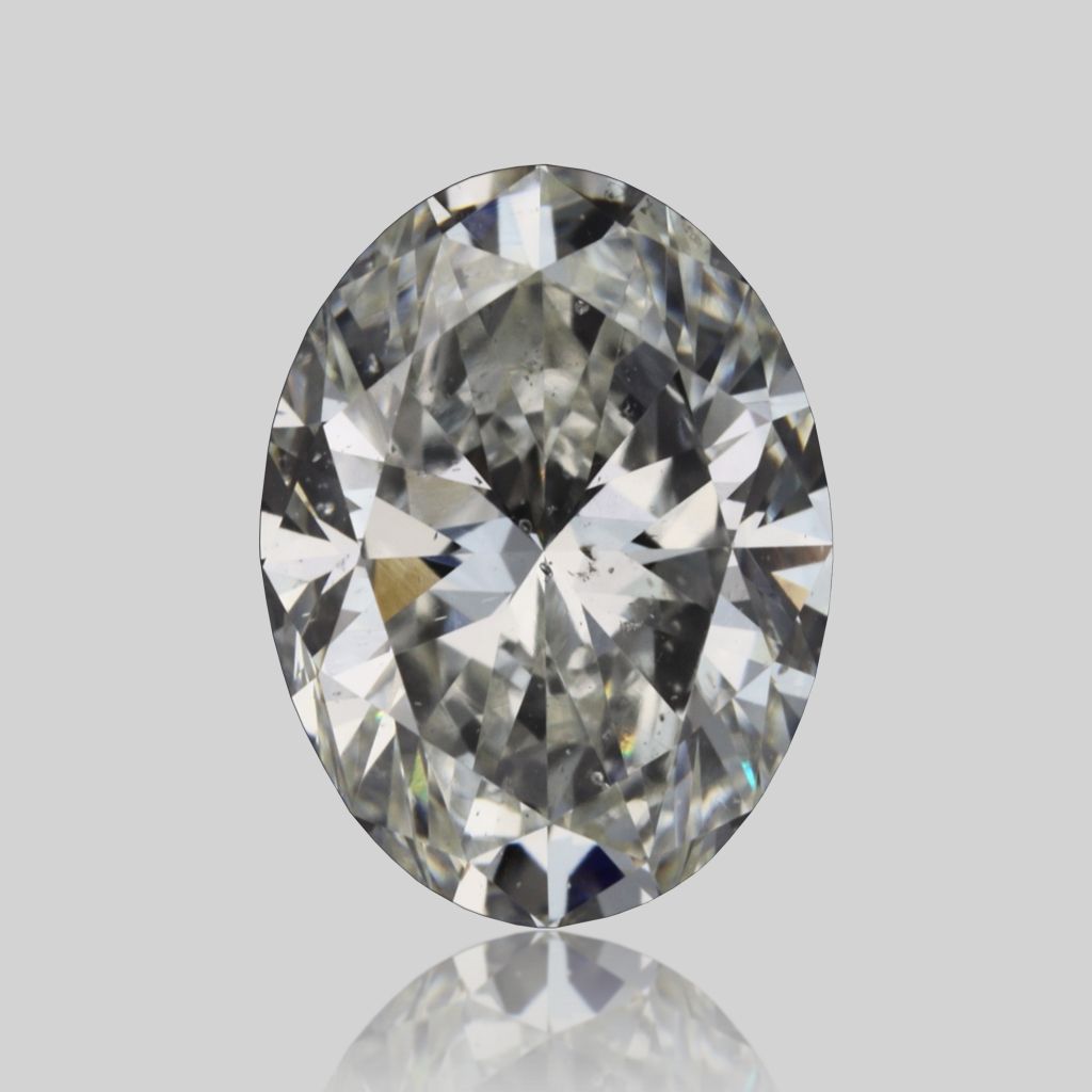 Diamond Natural 0,7Ct G-SI2 Oval - GIA7548021762