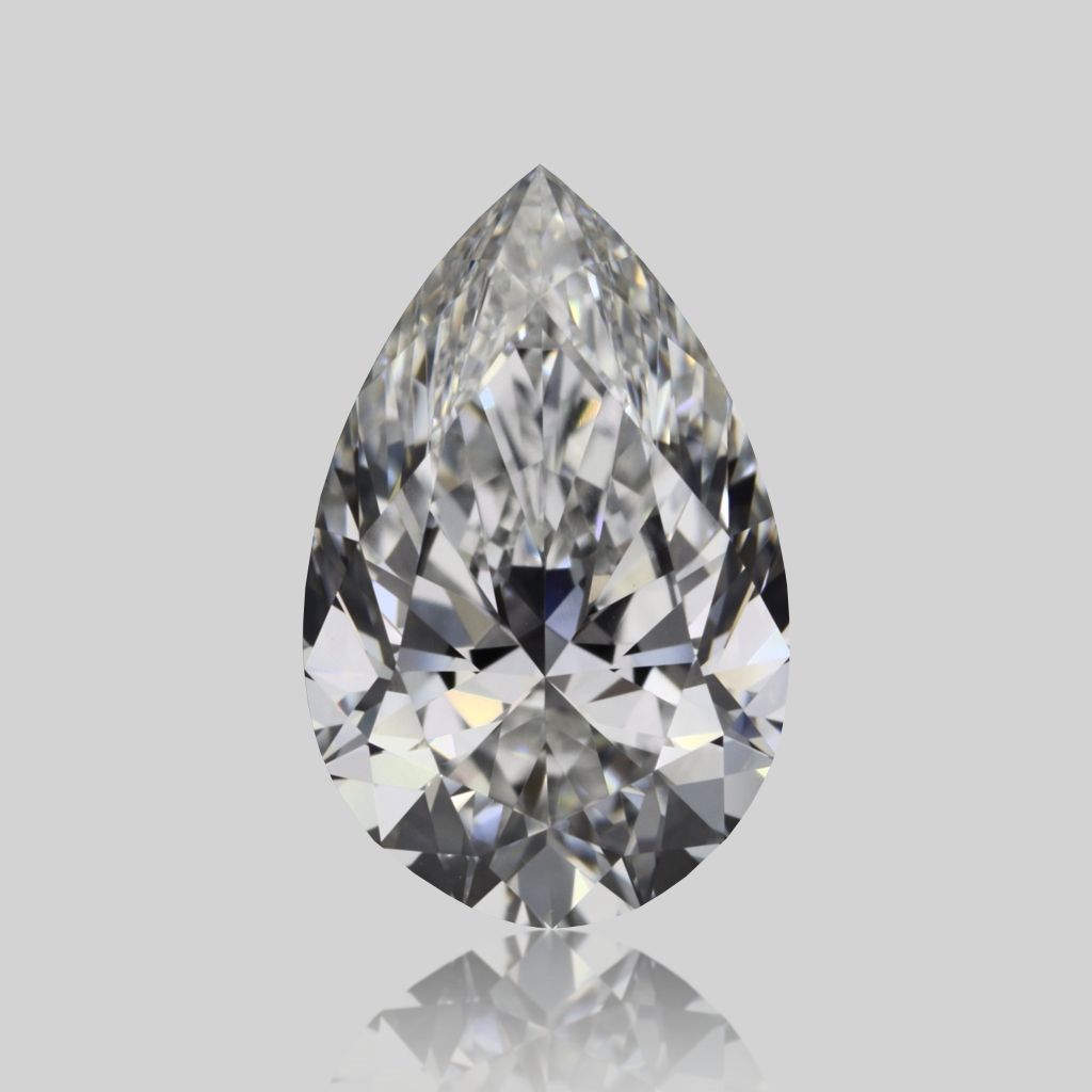 Diamond Natural 0,9Ct F-VVS2 Pear - GIA6532101750