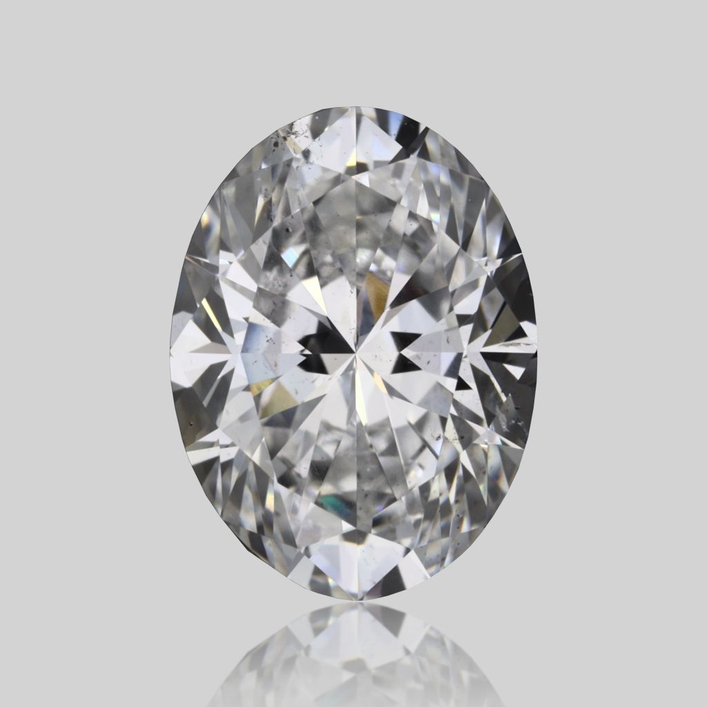 Diamond Natural 0,9Ct D-SI1 Oval - GIA6542891479