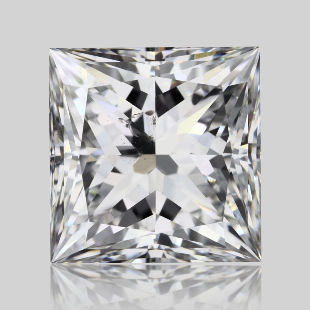 Diamond Natural 1,02Ct D-SI2 Princess - GIA6542804232