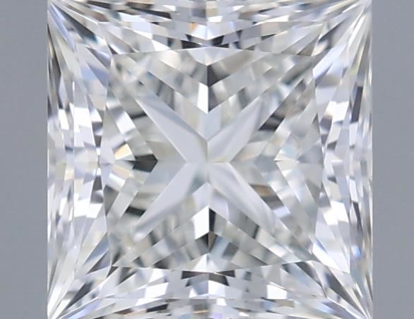 Diamond Natural 0,71Ct G-IF Princess - GIA6492605446