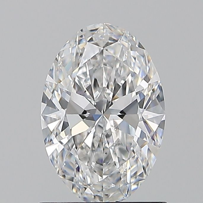Diamond Natural 1,01Ct D-SI2 Oval - GIA7531357344
