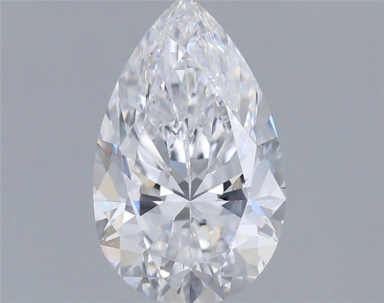 Diamond Natural 0,8Ct D-SI1 Pear - GIA7531917562