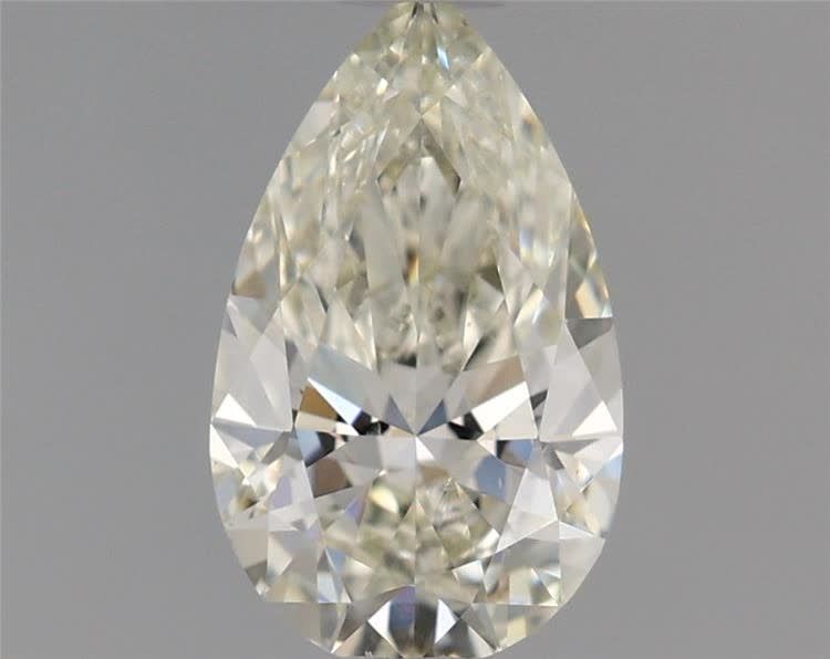Diamond Natural 0,71Ct K-SI1 Pear - GIA6491696366