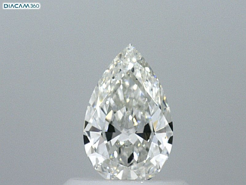 Diamond Natural 0,52Ct G-IF Pear - GIA1323349490