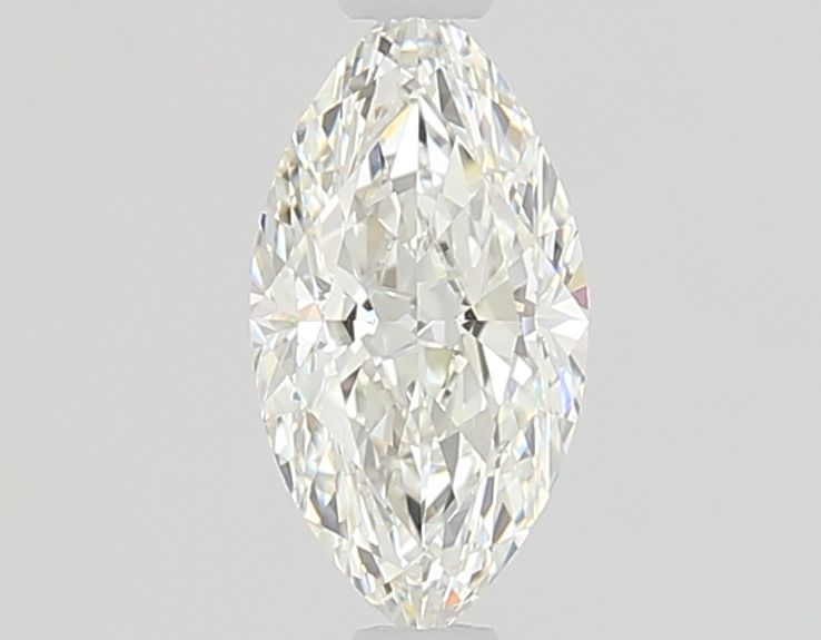 Diamond Natural 0,5Ct H-IF Marquise - GIA6552064415