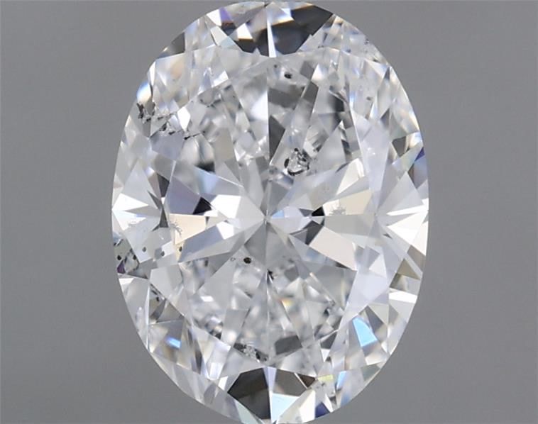 Diamond Natural 0,93Ct D-SI2 Oval - HRD250000044897