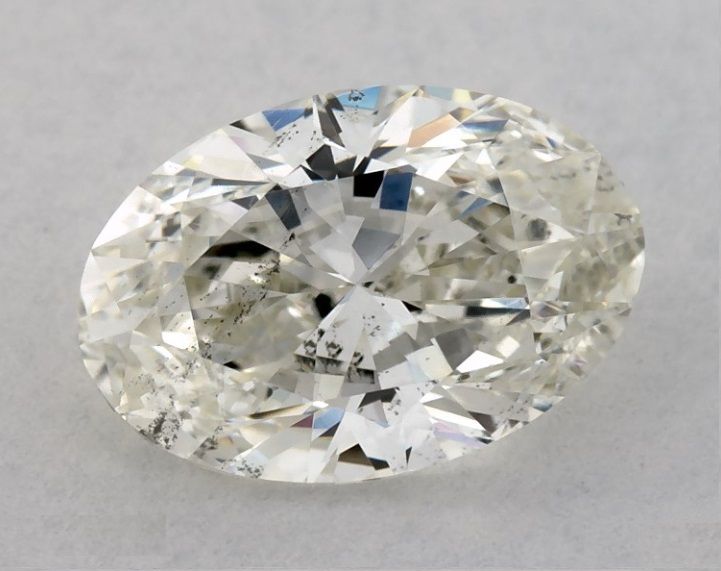 Diamond Natural 0,9Ct J-SI1 Oval - GIA6421096449