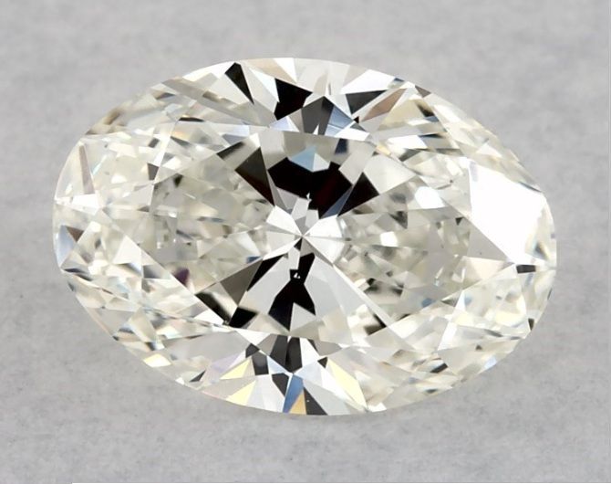 Diamond Natural 0,9Ct I-VS1 Oval - GIA2386790491