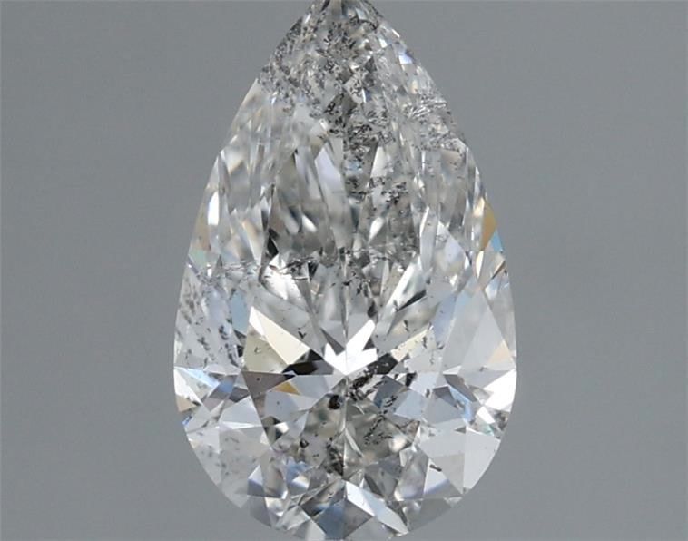 Diamond Natural 1,01Ct F-SI2 Pear - HRD250000090186