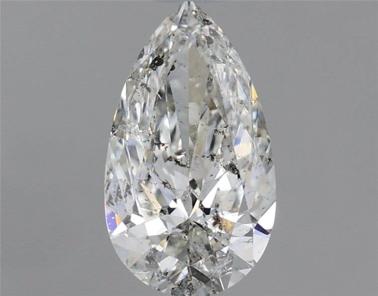 Diamond Natural 1,02Ct G-SI2 Pear - HRD250000108676