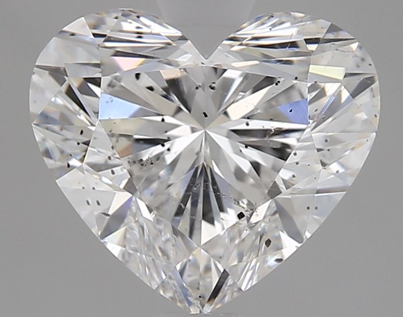 Diamond Natural 1,63Ct F-SI2 Heart - GIA6432039096