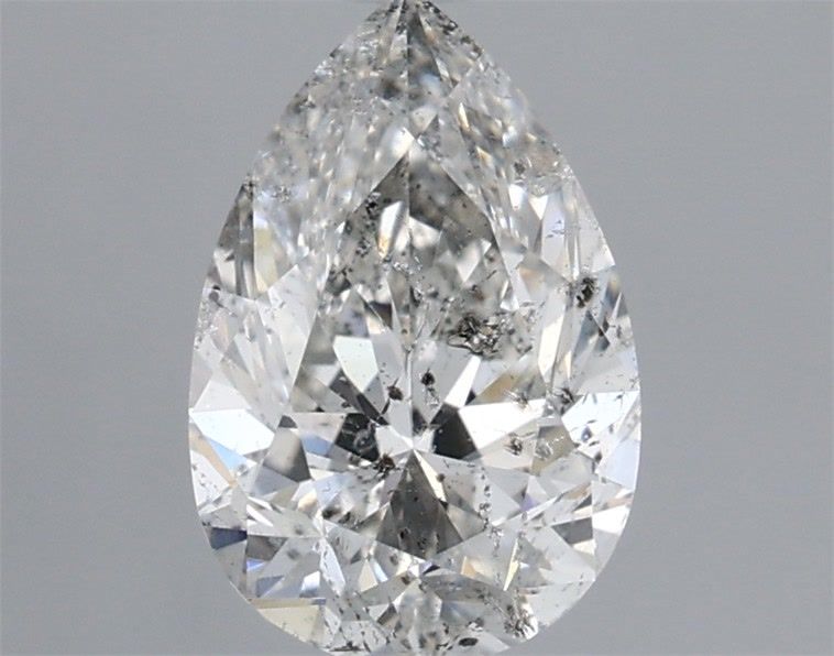 Diamond Natural 1,02Ct G-SI2 Pear - HRD250000203789