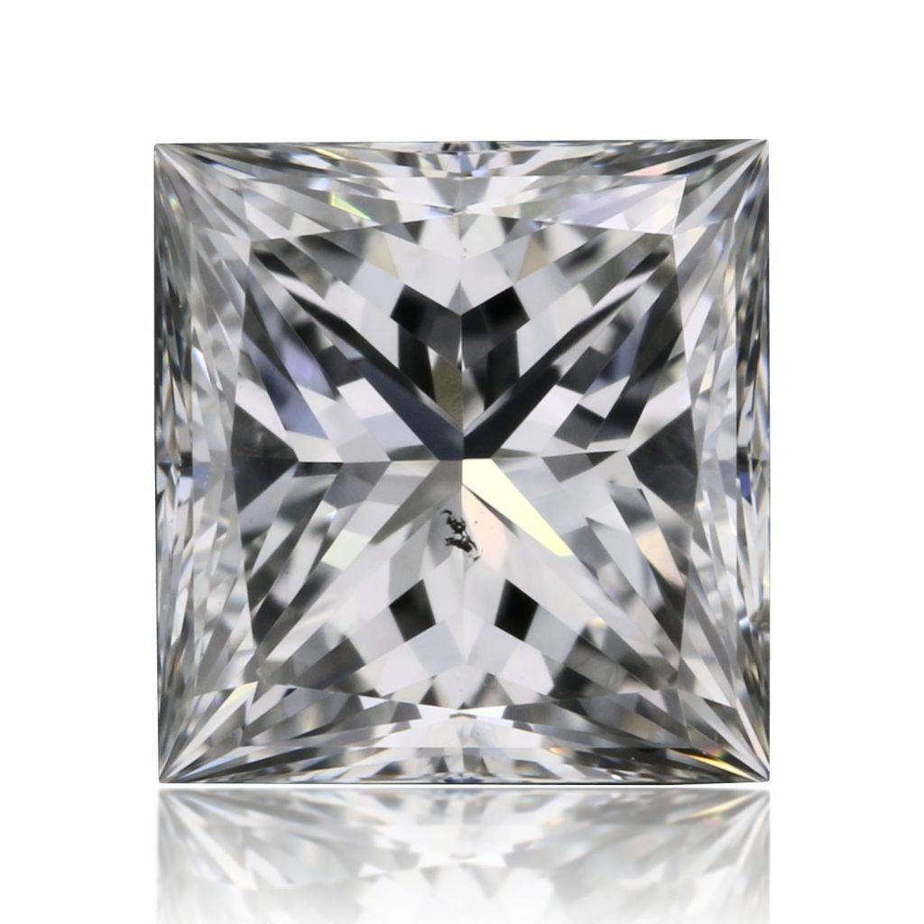 Diamond Natural 0,7Ct F-SI1 Princess - GIA2547026665