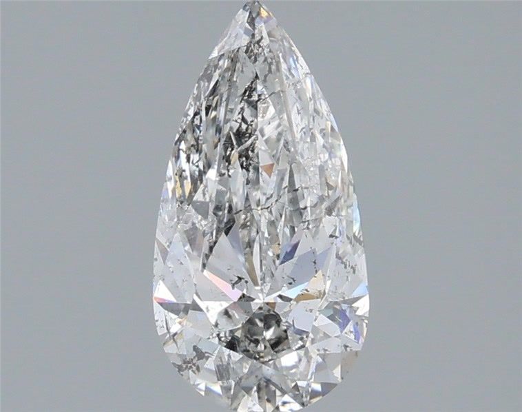 Diamond Natural 1Ct F-SI2 Pear - HRD250000285926