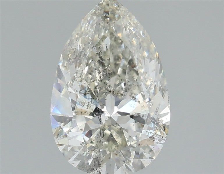 Diamond Natural 1,53Ct I-SI2 Pear - HRD250000277353