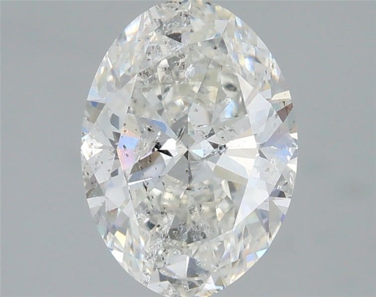 Diamond Natural 2Ct H-SI2 Oval - HRD250000283137