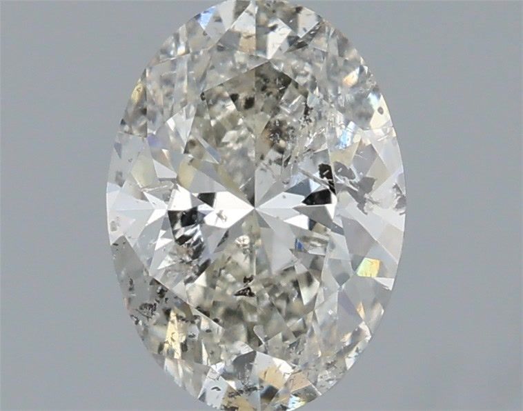 Diamond Natural 0,96Ct I-SI2 Oval - IGI743535236