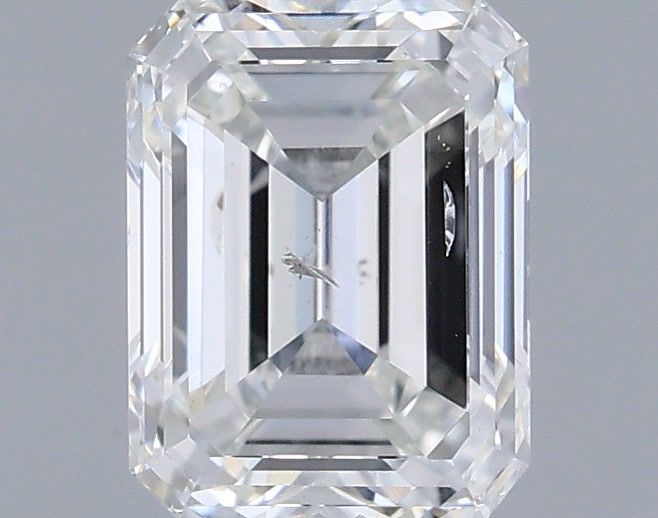 Diamond Natural 0,96Ct F-SI2 Emerald - HRD260000065189