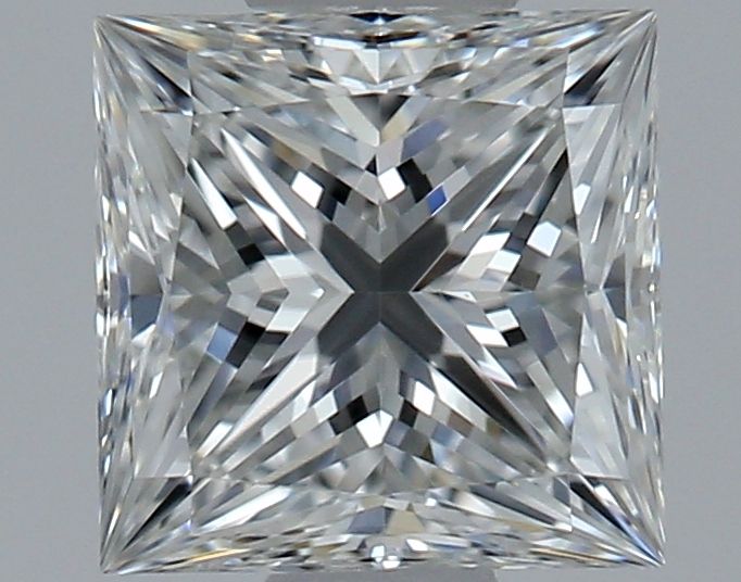 Diamond Natural 0,63Ct F-VVS2 Princess - GIA2516439060