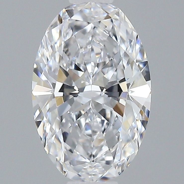 Diamond Natural 0,54Ct D-FL Oval - GIA5536441695