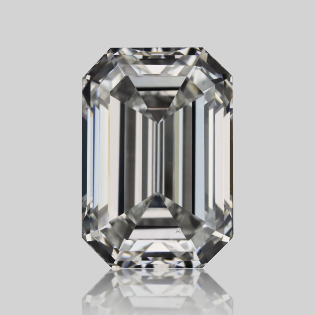 Diamond Natural 0,51Ct F-VVS1 Emerald - GIA2537101579