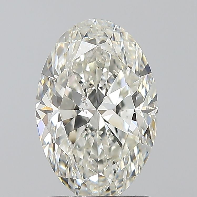 Diamond Natural 1,7Ct J-SI2 Oval - GIA1548373557