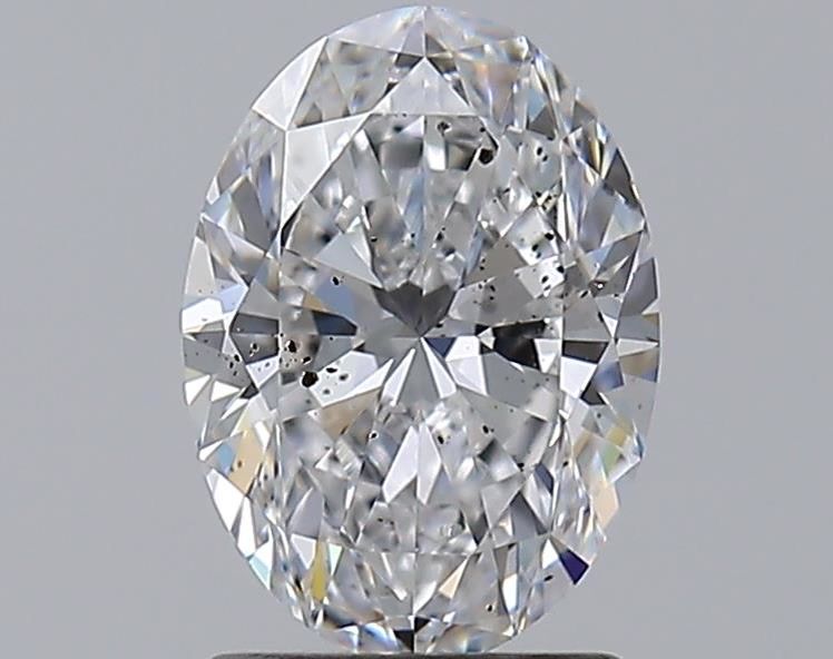 Diamond Natural 1,51Ct D-SI2 Oval - GIA5523685084