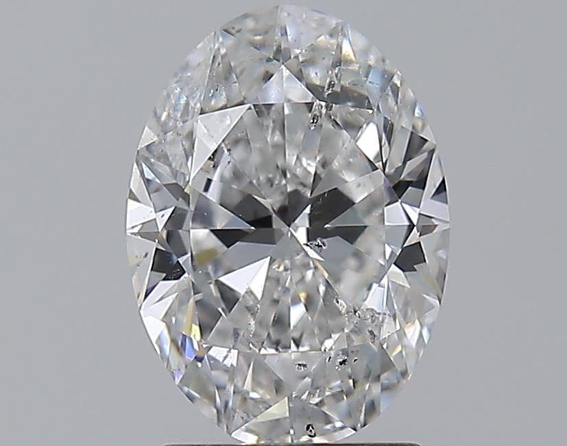 Diamond Natural 2Ct E-SI2 Oval - GIA3535307075