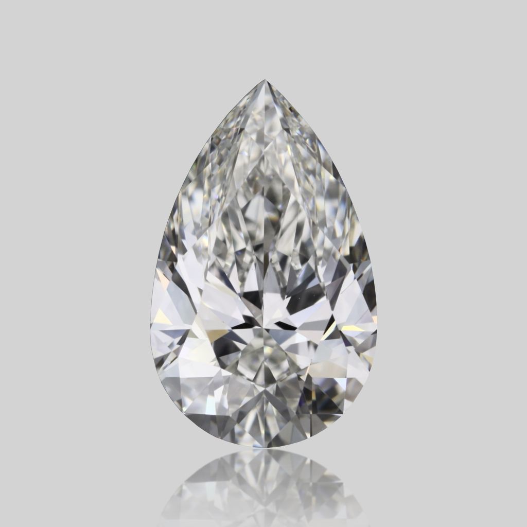 Diamond Natural 0,71Ct F-VVS2 Pear - GIA2547889578