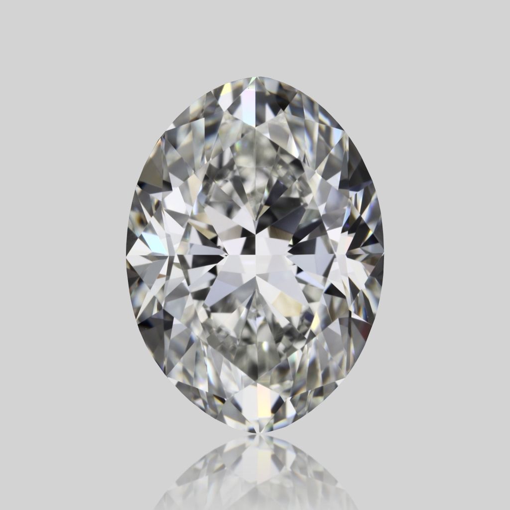 Diamond Natural 1,7Ct G-VVS2 Oval - GIA6545744413