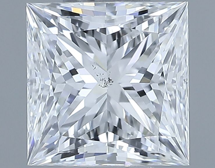 Diamond Natural 1Ct F-SI1 Princess - GIA2538037537