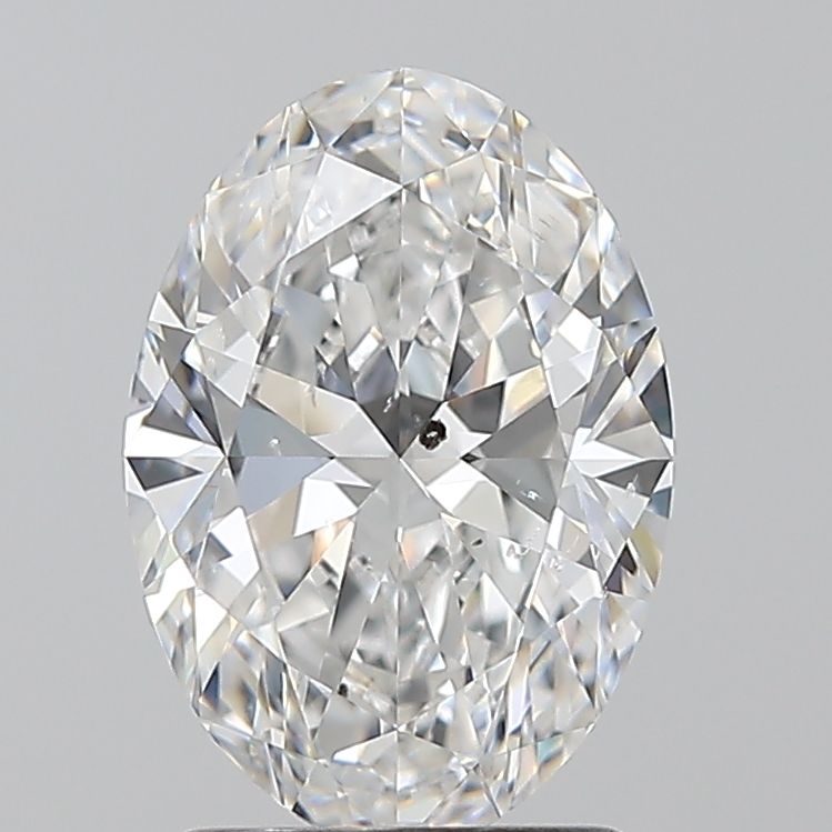Diamond Natural 1,7Ct E-SI2 Oval - GIA7546146729