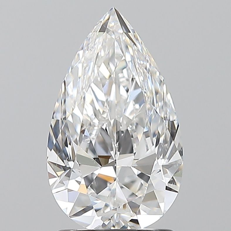 Diamond Natural 1,71Ct E-SI2 Pear - GIA5536619382