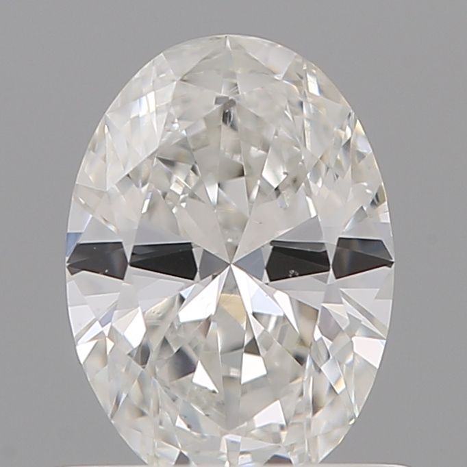 Diamond Natural 0,59Ct F-SI1 Oval - GIA6545026694