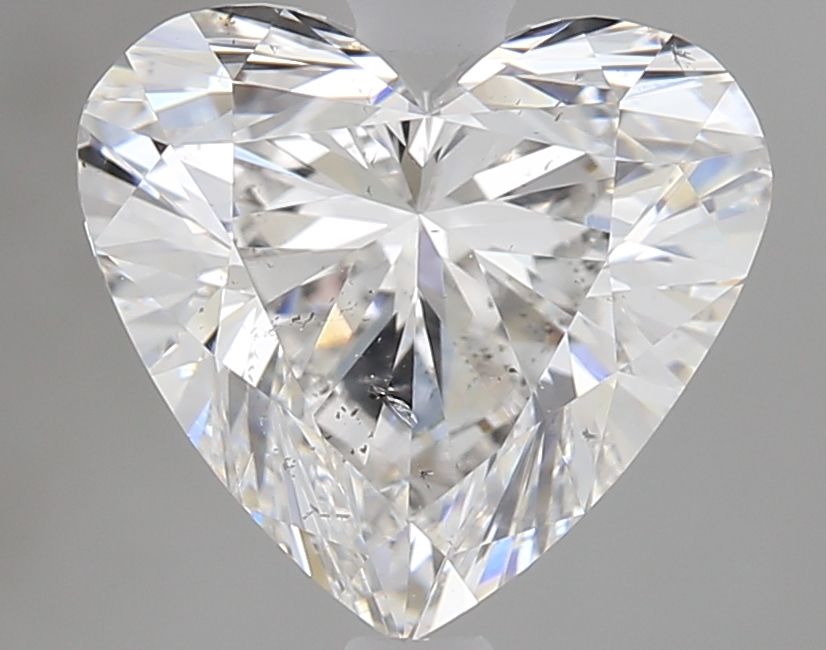 Diamond Natural 1,71Ct F-SI2 Heart - GIA2437578431