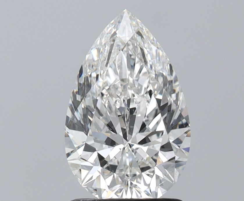 Diamond Natural 1,53Ct G-SI2 Pear - GIA6542897837
