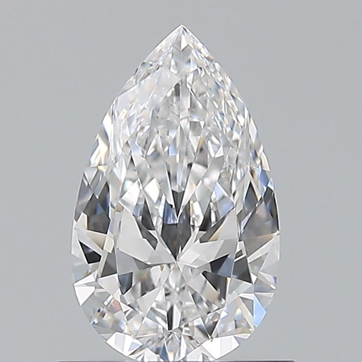 Diamond Natural 0,71Ct D-VVS2 Pear - GIA6542017997