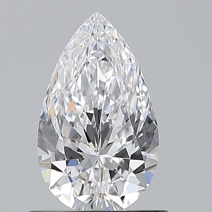 Diamond Natural 0,8Ct D-FL Pear - GIA7546456020